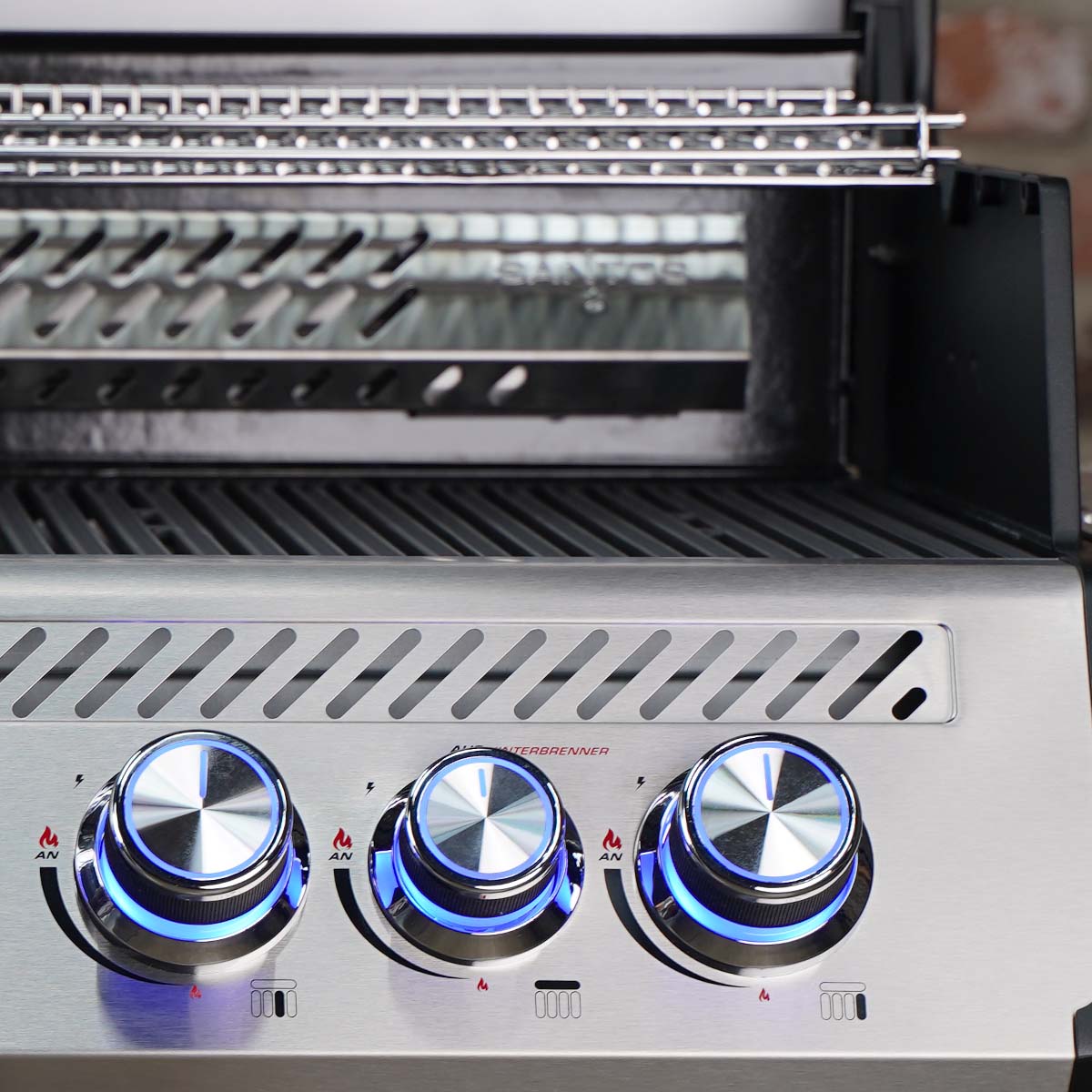 HELMGRILL FORGE B4 – 4 Brülörlü Ankastre Gazlı Barbekü - Görsel 3