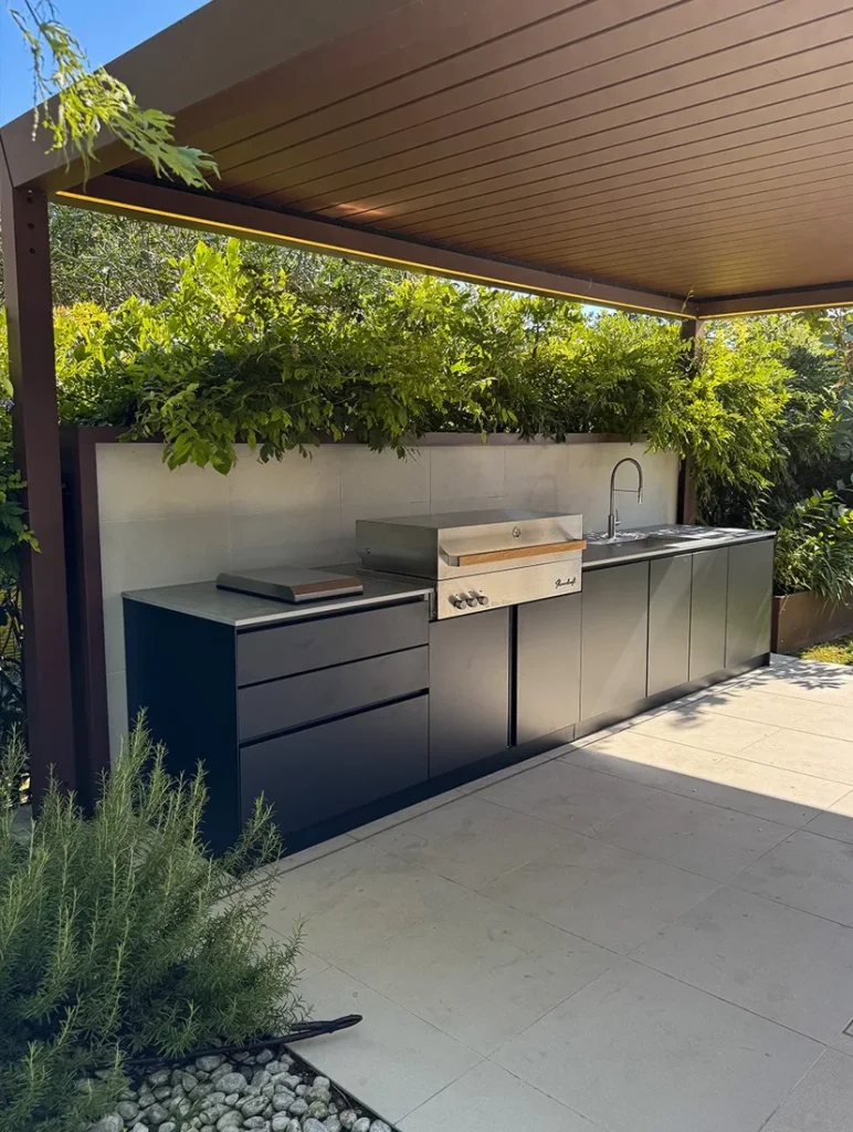 İzmir Outdoor Kitchen Concept 5 Modüllü Açık Mutfak
